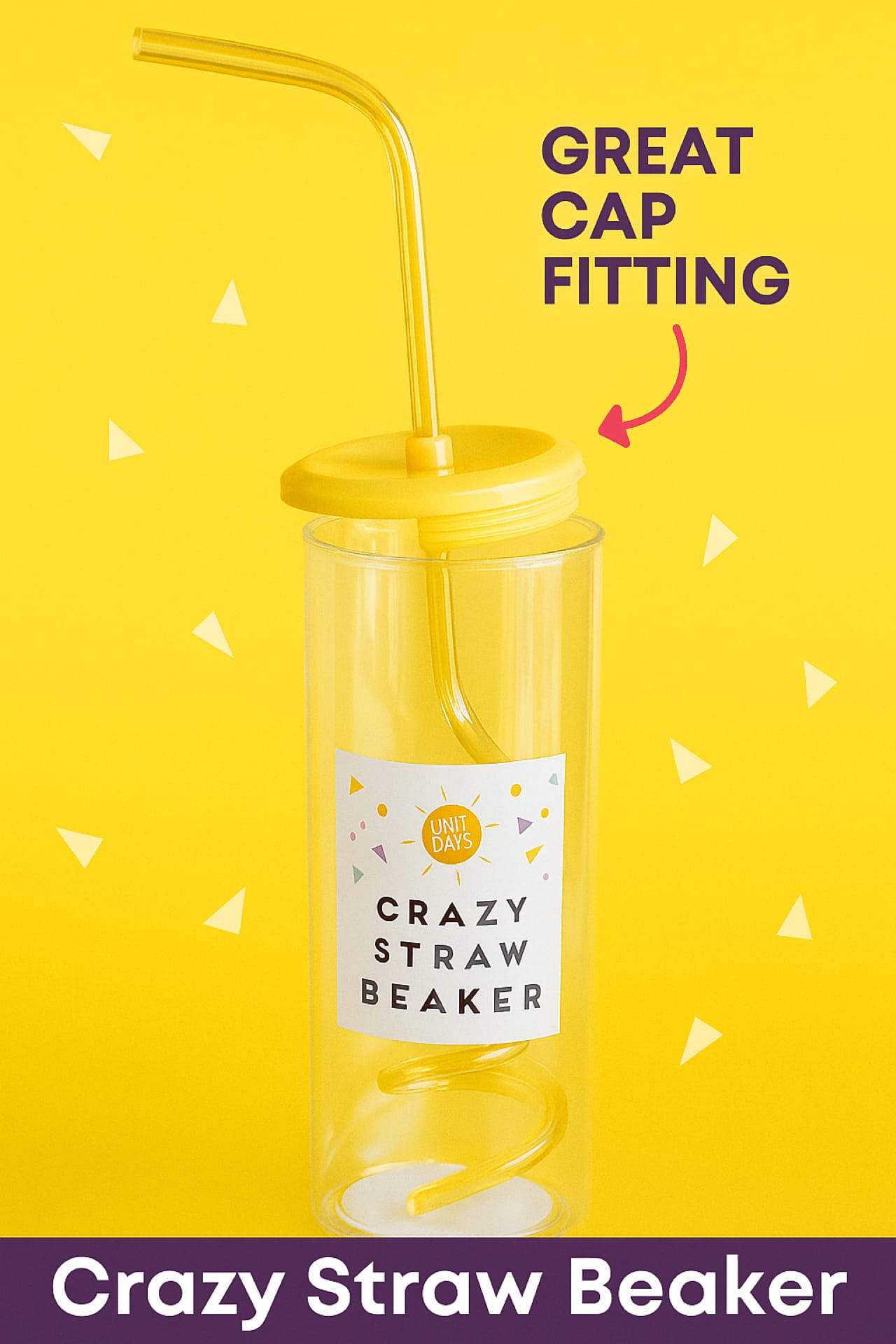 Crazy Straw Beaker – Sip with a Twist!