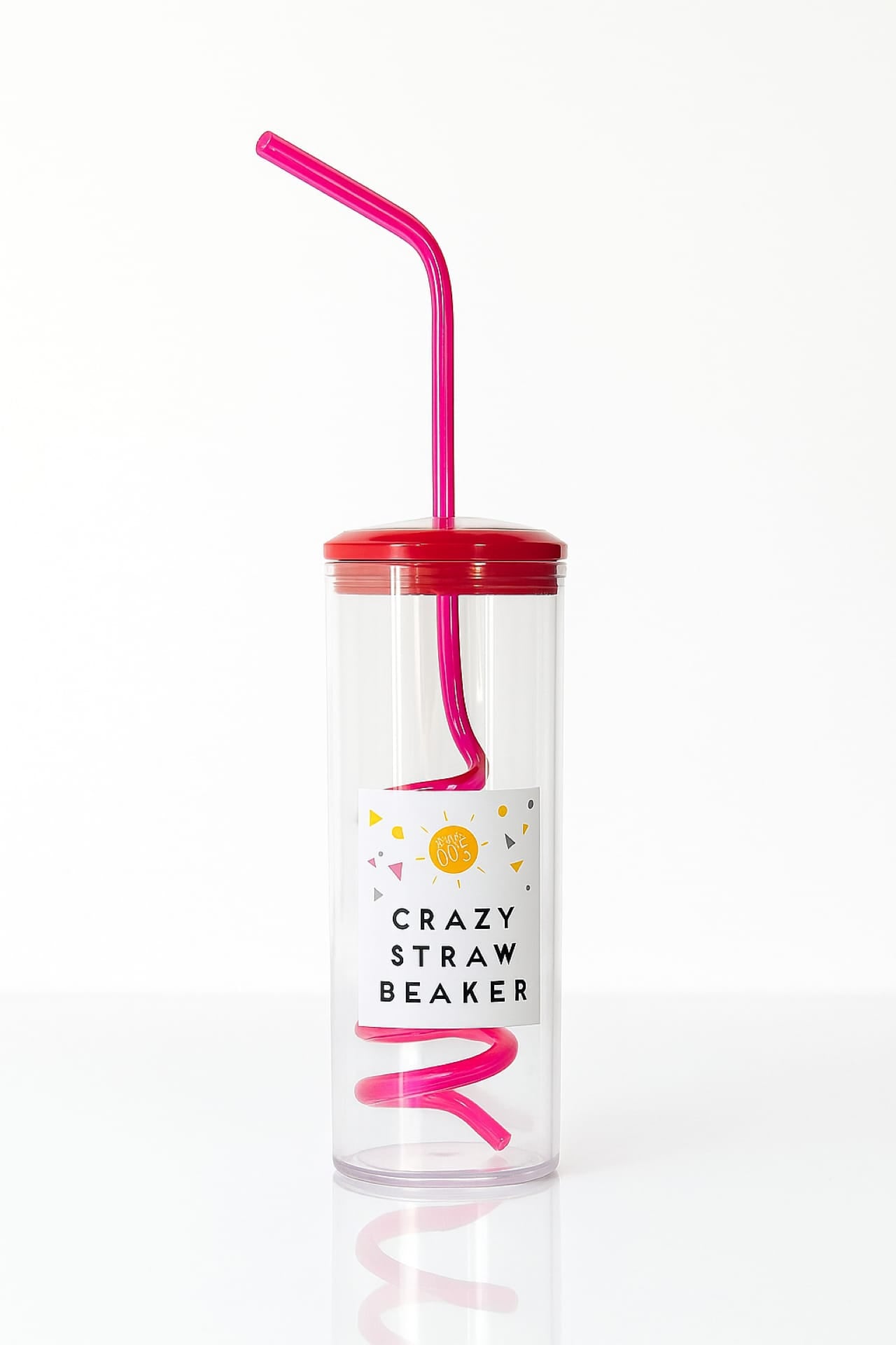 Crazy Straw Beaker – Sip with a Twist!