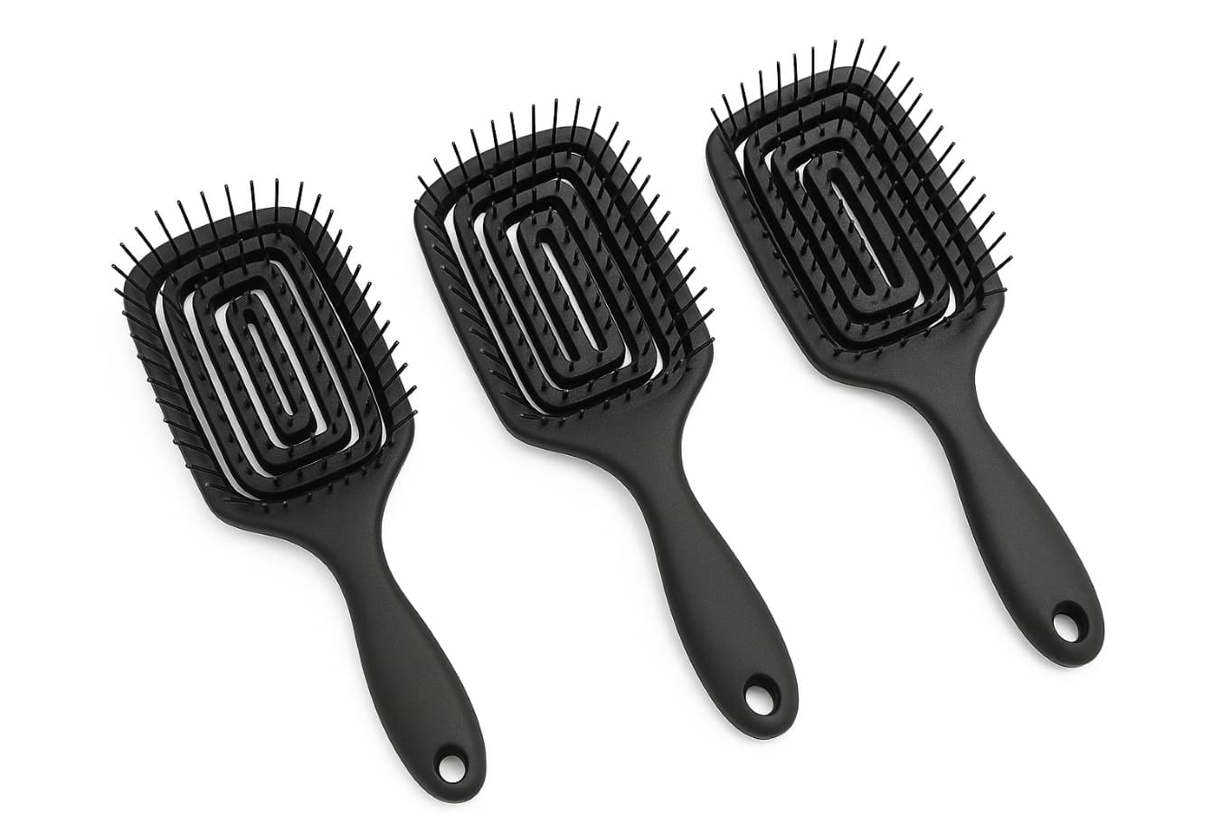 Smooth & Style: Vented Paddle Hair Brush